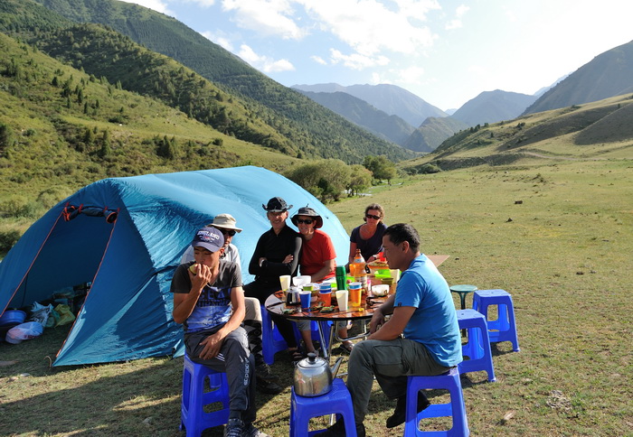 Kirgisistan Durchquerung Unterkunft