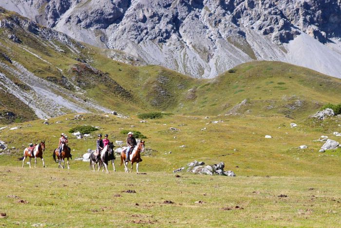 Reiturlaub im Münstertal Graubünden