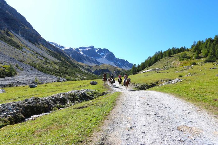 Reiturlaub im Münstertal Graubünden