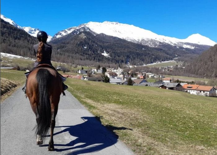 Reiturlaub im Münstertal Graubünden