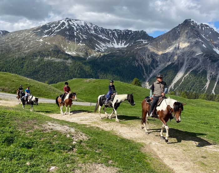 Reiturlaub im Münstertal Graubünden