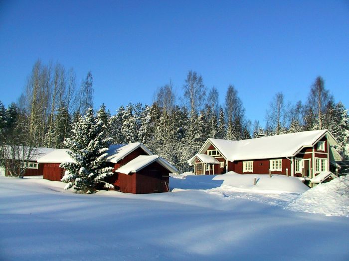 Winterzauber von Nordkarelien in Finnland